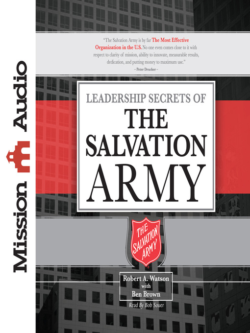 Title details for Leadership Secrets of the Salvation Army by Ben Brown - Available